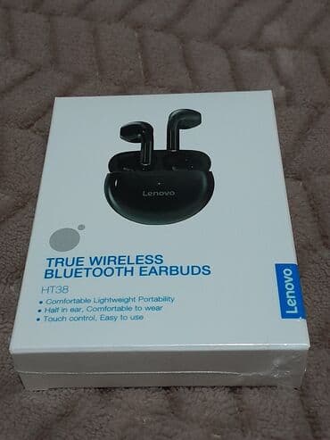 Yeni Simsiz (Bluetooth) Qulaqcıqlar, Lenovo, rəng - Qara lalafo.az -da Yeni Simsiz (Bluetooth) Qulaqcıqlar, Lenovo, rəng - Qara