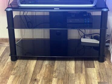 3 mərtəbəli şüşə tv stend əla vəziyyətdə lalafo.az -da 3 mərtəbəli şüşə tv stend əla vəziyyətdə