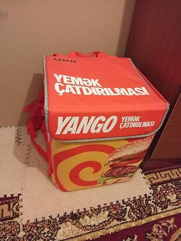 Yango “Yemək Çatdırılması” termobaqı - Sırt çantası tipli, üstündə lalafo.az -da Yango “Yemək Çatdırılması” termobaqı - Sırt çantası tipli, üstündə