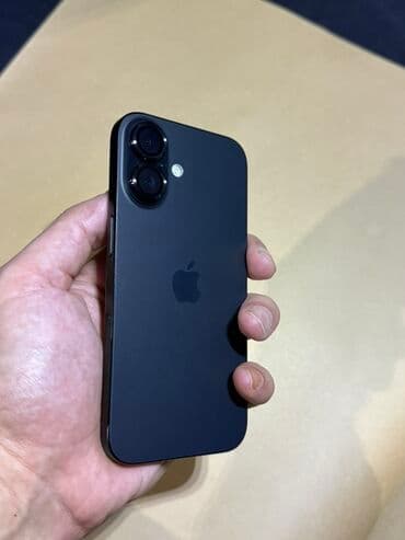 IPhone 16, 128 GB, Qara lalafo.az -da IPhone 16, 128 GB, Qara