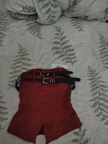 Qırmızı korset/üstlük - Model: bel formalaşdıran qırmızı korset tipli lalafo.az -da Qırmızı korset/üstlük - Model: bel formalaşdıran qırmızı korset tipli