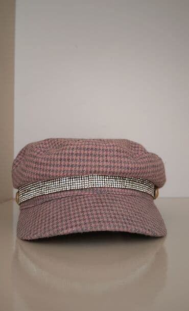 Qadın kepkası – baker boy/newsboy üslubu - Rəng və naxış: Toz çəhrayı lalafo.az -da Qadın kepkası – baker boy/newsboy üslubu - Rəng və naxış: Toz çəhrayı