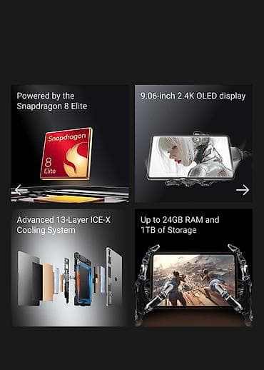 REDMAGIC AİSRA Gaming Tablet - Ekran: İncə çərçivəli böyük displey lalafo.az -da — 10 REDMAGIC AİSRA Gaming Tablet - Ekran: İncə çərçivəli böyük displey — 10