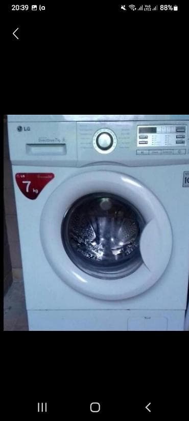 Paltaryuyan maşın LG, 6 kq, İşlənmiş, Avtomat, Ünvandan götürmə lalafo.az -da Paltaryuyan maşın LG, 6 kq, İşlənmiş, Avtomat, Ünvandan götürmə