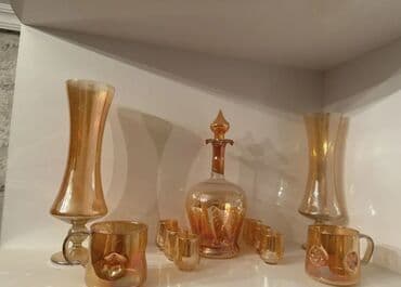 Rəng - Qızılı, Şüşə, 6, 1 l, SSRİ lalafo.az -da Rəng - Qızılı, Şüşə, 6, 1 l, SSRİ