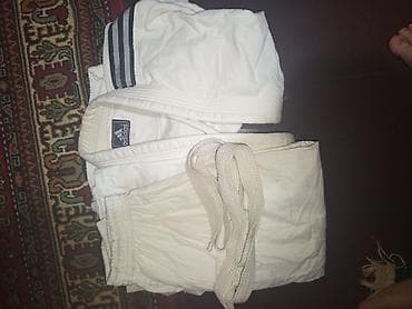 Мужской спортивный костюм, Adidas, M, цвет - Белый at lalafo.az Мужской спортивный костюм, Adidas, M, цвет - Белый