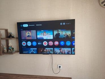 Google TV ilə Smart Televizor - Divara asılmış, nazik çərçivəli böyük lalafo.az -da Google TV ilə Smart Televizor - Divara asılmış, nazik çərçivəli böyük