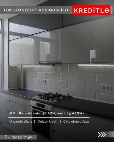 новые кухонные гарнитуры: Кухонный гарнитур на заказ, Самозакрывающие петли, Ламинат простой, Есть кредит, Бесплатная доставка at lalafo.az — 6 новые кухонные гарнитуры: Кухонный гарнитур на заказ, Самозакрывающие петли, Ламинат простой, Есть кредит, Бесплатная доставка — 6