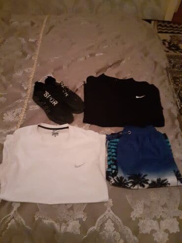 İdman dəsti, Nike, M, rəng - Ağ lalafo.az -da İdman dəsti, Nike, M, rəng - Ağ