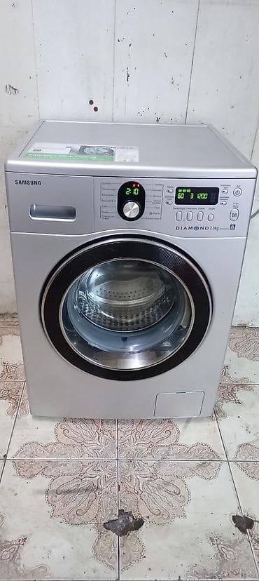 Paltaryuyan maşın Samsung, 7 kq, İşlənmiş, Avtomat, Qurutma var, Ödənişli çatdırılma lalafo.az -da Paltaryuyan maşın Samsung, 7 kq, İşlənmiş, Avtomat, Qurutma var, Ödənişli çatdırılma