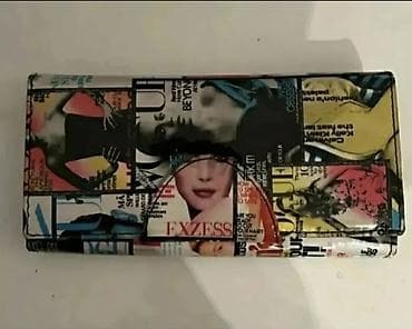 Qadın cüzdanları seti - 3 ədəd cüzdan: rəngli jurnalkolaj naxışlı lalafo.az -da Qadın cüzdanları seti - 3 ədəd cüzdan: rəngli jurnalkolaj naxışlı