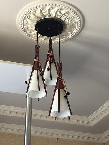 Çılçıraq, 3 lampa, Taxta lalafo.az -da Çılçıraq, 3 lampa, Taxta