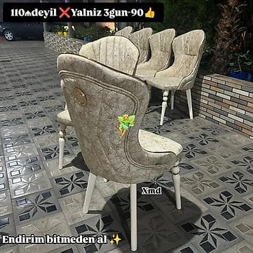 Qonaq otağı üçün, Yeni, Qatlanmayan, rəng - Bej Stul lalafo.az -da Qonaq otağı üçün, Yeni, Qatlanmayan, rəng - Bej Stul