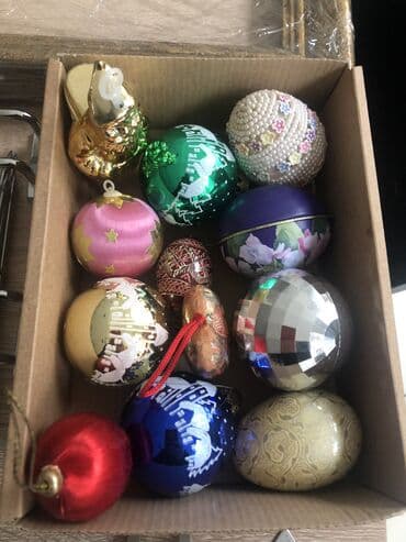 Vintaj zərgərlik: Винтажные новогодние украшения lalafo.az -da — 1 Vintaj zərgərlik: Винтажные новогодние украшения — 1