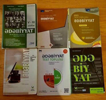 1) RM nəşriyyatının Ədəbiyyat fənni üzrə vəsaiti (2023-cü il) - 12 AZN lalafo.az -da 1) RM nəşriyyatının Ədəbiyyat fənni üzrə vəsaiti (2023-cü il) - 12 AZN