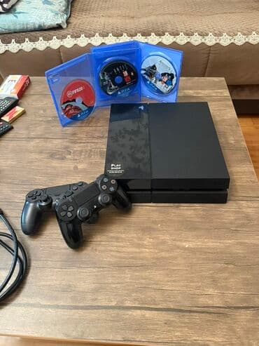 PlayStation 4 (PS4) oyun konsolu komplekt Daxildir: - PS4 konsolu lalafo.az -da PlayStation 4 (PS4) oyun konsolu komplekt Daxildir: - PS4 konsolu