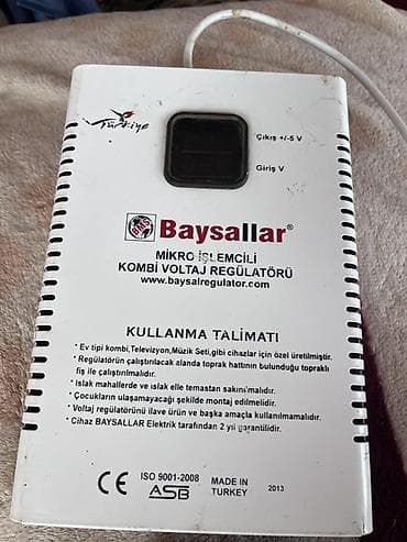 Baysallar BMS Mikroişlemcili Kombi Voltaj Regülatörü Xüsusiyyətlər: - at lalafo.az Baysallar BMS Mikroişlemcili Kombi Voltaj Regülatörü Xüsusiyyətlər: -