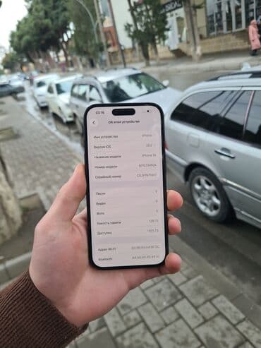 IPhone 16, 128 GB, Black Titanium lalafo.az -da IPhone 16, 128 GB, Black Titanium