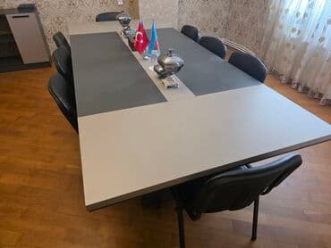 Sifarişlə konfrans masaları: Dördbucaq masa, Siyirməsiz, Laminat, Zəmanətsiz, Kredit yoxdur lalafo.az -da — 3 Sifarişlə konfrans masaları: Dördbucaq masa, Siyirməsiz, Laminat, Zəmanətsiz, Kredit yoxdur — 3