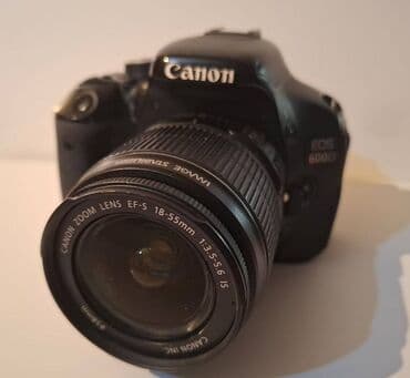 Canon EOS 600D + Obyektiv Canon EF-S 18-55 IS Obyektiv təzədir lalafo.az -da Canon EOS 600D + Obyektiv Canon EF-S 18-55 IS Obyektiv təzədir