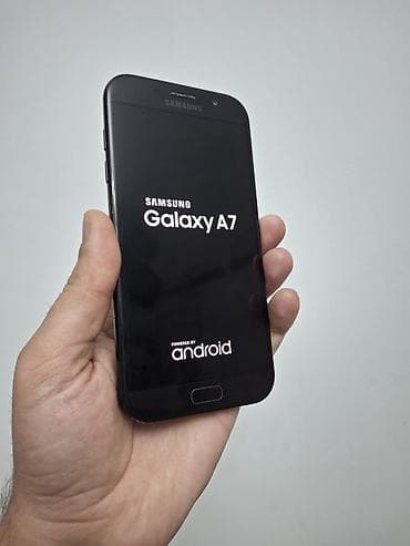 Samsung Galaxy A7 2017, 32 GB, rəng - Qara, Barmaq izi lalafo.az -da Samsung Galaxy A7 2017, 32 GB, rəng - Qara, Barmaq izi