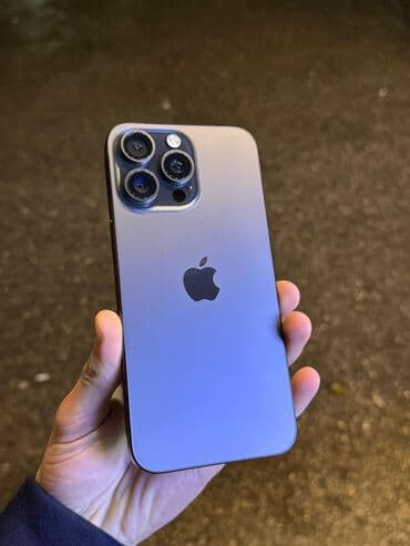 IPhone 15 Pro Max, Deep Purple, Face ID lalafo.az -da IPhone 15 Pro Max, Deep Purple, Face ID