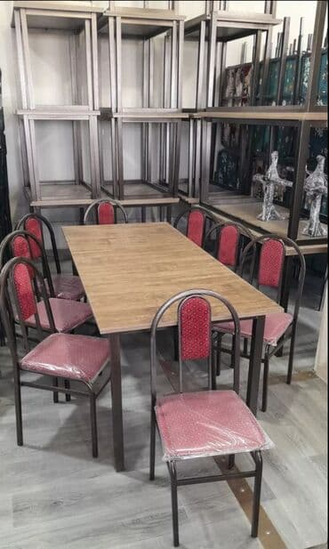 Qonaq otağı üçün, Yeni, Açılmayan, Dördbucaq masa, 8 stul lalafo.az -da Qonaq otağı üçün, Yeni, Açılmayan, Dördbucaq masa, 8 stul