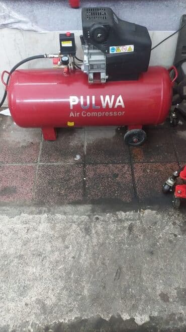Avto-servis avadanlıqları paketi 1) PULWA Air Compressor - Qırmızı lalafo.az -da Avto-servis avadanlıqları paketi 1) PULWA Air Compressor - Qırmızı