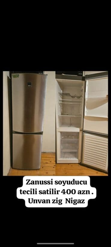 Zanussi soyuducu tecili satilir 400 azn . Unvan zig Nigaz lalafo.az -da Zanussi soyuducu tecili satilir 400 azn . Unvan zig Nigaz