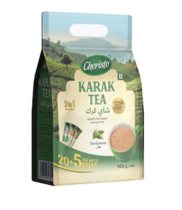 Cheristo Karak Tea – 3‑ü 1‑də instant çay qarışığı, hil (cardamom) lalafo.az -da Cheristo Karak Tea – 3‑ü 1‑də instant çay qarışığı, hil (cardamom)