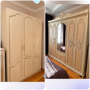 İşlənmiş, 6 qapı Düz dolab, Qarderob, paltar dolabı lalafo.az -da İşlənmiş, 6 qapı Düz dolab, Qarderob, paltar dolabı