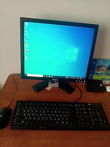 Tərkib: - Sistem blok: HP Compaq qüllə tipli kasa, - Monitor: Dell lalafo.az -da Tərkib: - Sistem blok: HP Compaq qüllə tipli kasa, - Monitor: Dell