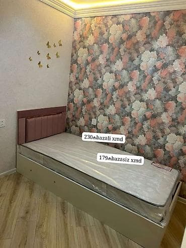 Təknəfərlik çarpayı, Bazalı, Matras ilə lalafo.az -da Təknəfərlik çarpayı, Bazalı, Matras ilə