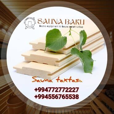 Sauna materiyalları, sauna taxtası, sauna üçün vaqonka, sauna üçün lalafo.az -da Sauna materiyalları, sauna taxtası, sauna üçün vaqonka, sauna üçün
