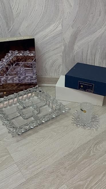 Karaca cerez qabi ve 6stekan nelbeko tezedir - Material: qalın lalafo.az -da Karaca cerez qabi ve 6stekan nelbeko tezedir - Material: qalın