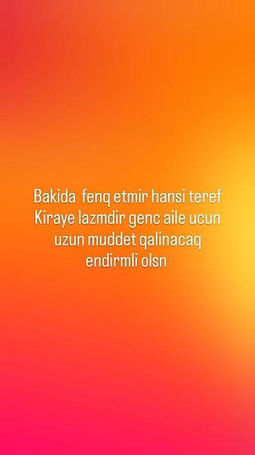 Bakı şəhərində kirayə mənzil axtarışı 1.2 otaq olsn . - Şəhər lalafo.az -da Bakı şəhərində kirayə mənzil axtarışı 1.2 otaq olsn . - Şəhər
