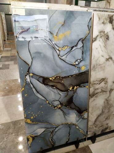 Müasir dekorativ keramika plitəsi - Dizayn: Abstrakt mərmər effekti – lalafo.az -da Müasir dekorativ keramika plitəsi - Dizayn: Abstrakt mərmər effekti –