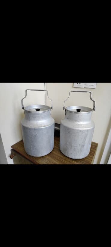 Alüminium süd bidonları – 2 ədəd sovet vaxtindan qalib qiymet birini lalafo.az -da Alüminium süd bidonları – 2 ədəd sovet vaxtindan qalib qiymet birini