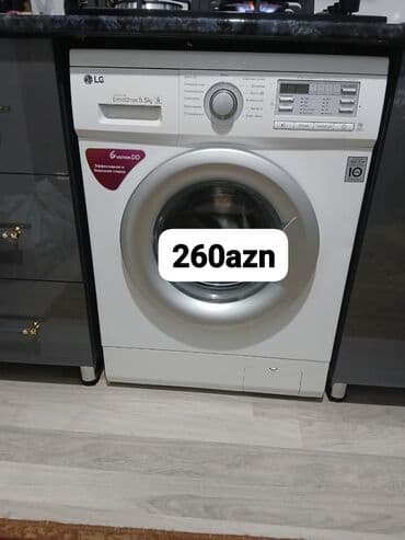 Paltaryuyan maşın LG, 5 kq, Avtomat, Qurutmasız lalafo.az -da Paltaryuyan maşın LG, 5 kq, Avtomat, Qurutmasız