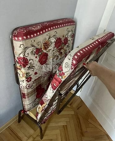 Б/у, Раскладушка с мочалкой at lalafo.az Б/у, Раскладушка с мочалкой