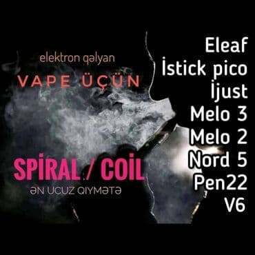 Vape üçün Filterlər (original) ✔️ ▫️ Eleaf İstick Pico 1 ədəd: 6 AZN lalafo.az -da Vape üçün Filterlər (original) ✔️ ▫️ Eleaf İstick Pico 1 ədəd: 6 AZN