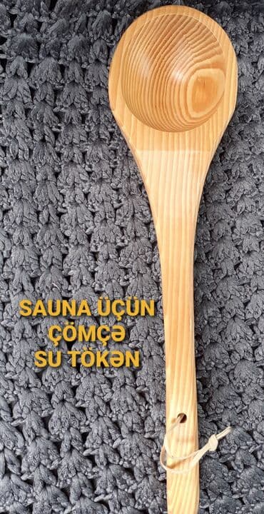 Hamam üçün aksessuarlar: Sauna üçün qum saatı və su tökməyüçün çömçə hər birinin qiyməti 30 azn lalafo.az -da — 2 Hamam üçün aksessuarlar: Sauna üçün qum saatı və su tökməyüçün çömçə hər birinin qiyməti 30 azn — 2