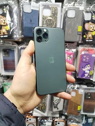 IPhone 11 Pro, Matte Midnight Green lalafo.az -da IPhone 11 Pro, Matte Midnight Green