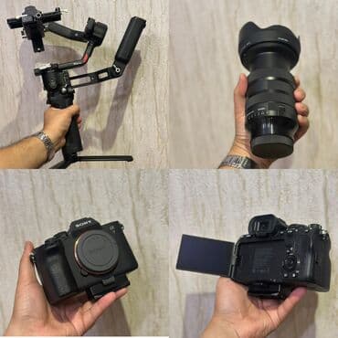 FULL PAKET!! Sony a7 ıv Art Sigma 24/70 II nəsil Dji Rs4 Pro Combo lalafo.az -da FULL PAKET!! Sony a7 ıv Art Sigma 24/70 II nəsil Dji Rs4 Pro Combo