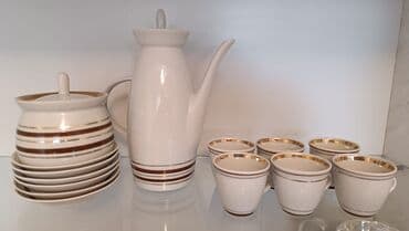 Qəhvə dəsti, rəng - Ağ, Farfor, 6 nəfərlik lalafo.az -da Qəhvə dəsti, rəng - Ağ, Farfor, 6 nəfərlik