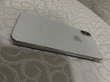 IPhone X, 64 GB, Gümüşü, Simsiz şarj lalafo.az -da IPhone X, 64 GB, Gümüşü, Simsiz şarj