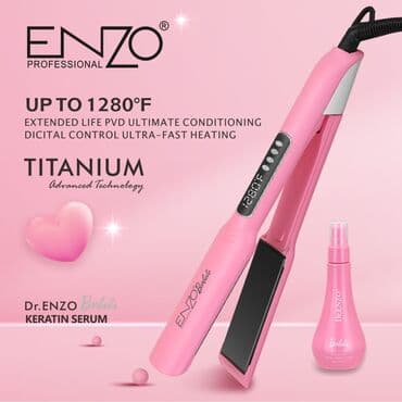 ENZO Professional EN-5301 saç düzləşdirici - Rəng: çəhrayı - Titan lalafo.az -da — 2 ENZO Professional EN-5301 saç düzləşdirici - Rəng: çəhrayı - Titan — 2