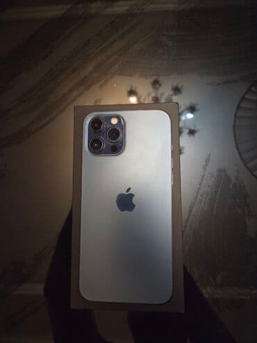 IPhone 12 Pro Max, 128 GB, Blue Titanium, Face ID lalafo.az -da IPhone 12 Pro Max, 128 GB, Blue Titanium, Face ID