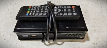 DVB-T2 HD TV rəqəmsal tuner (set-top box) – pult və kabel ilə lalafo.az -da DVB-T2 HD TV rəqəmsal tuner (set-top box) – pult və kabel ilə