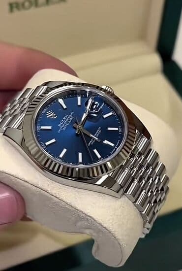 Qol saatı, Rolex, rəng - Mavi lalafo.az -da Qol saatı, Rolex, rəng - Mavi